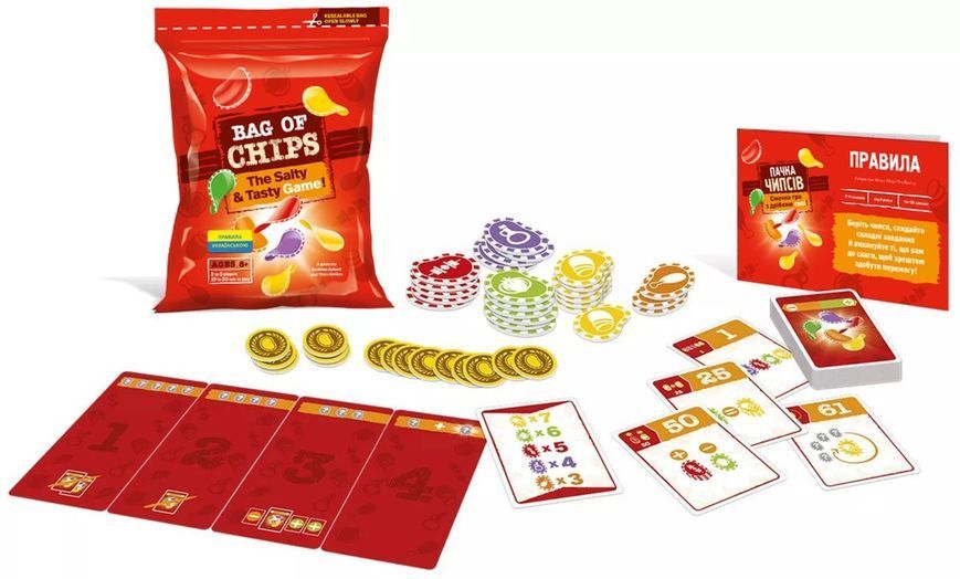 Настільна гра Пачка чипсів (Bag of Chips) 001205 фото