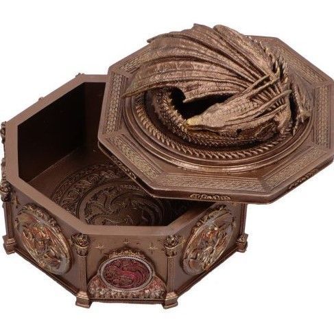 Шкатулка Nemesis Now House of the Dragon Syrax (Дом Дракона Сиракс) 16 см B7241C25 фото