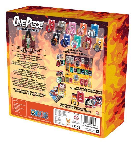 Настольная игра One Piece Board Game Pirate Battle English Version TOPI-OP-COM-EN-192001 фото