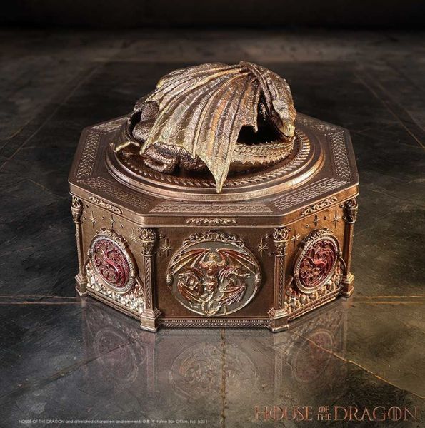 Шкатулка Nemesis Now House of the Dragon Syrax (Дом Дракона Сиракс) 16 см B7241C25 фото