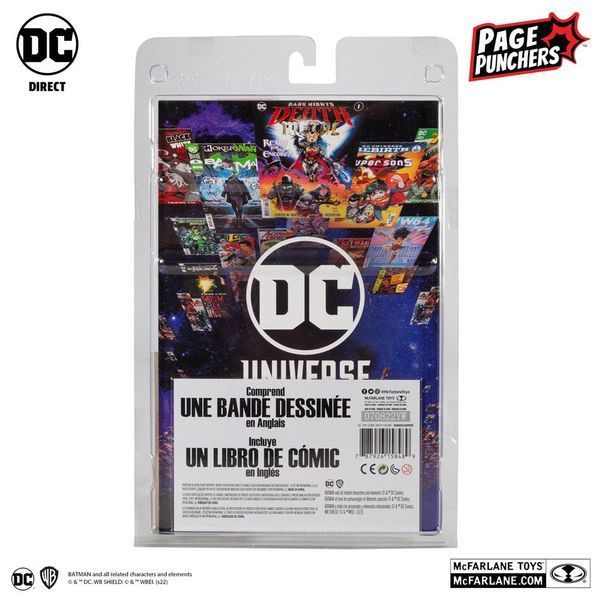 Колекційна фігурка Бетмен DC Direct Page Punchers Фігурка Batman (Flashpoint) 8 см McFarlane Toys AF113 фото