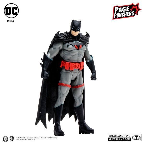 Колекційна фігурка Бетмен DC Direct Page Punchers Фігурка Batman (Flashpoint) 8 см McFarlane Toys AF113 фото