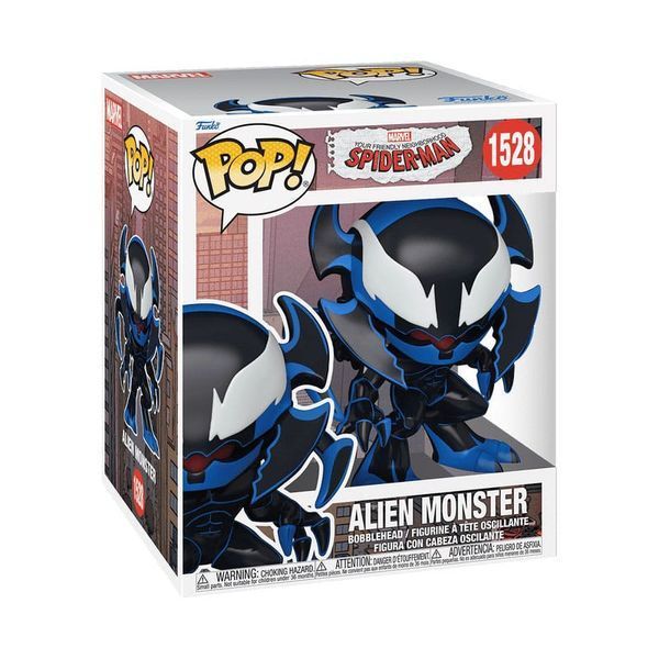 Коллекционная фигурка Funko Friendly Neighborhood Spider-Man Super Sized POP! Marvel Vinyl Figure POP3 15 cm AF8734 фото