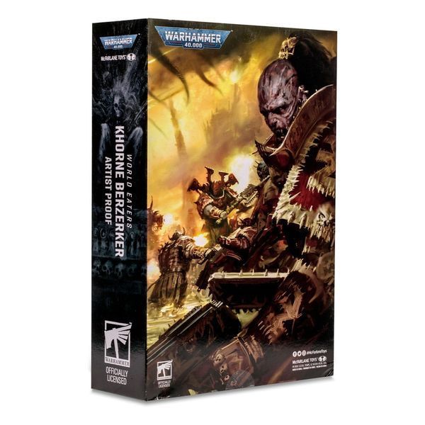 Колекційна фігурка McFarlane Toys Warhammer 40k Action Figure Chaos Space Marines (World Eater) (Artist Proof) 18 cm AF188 фото