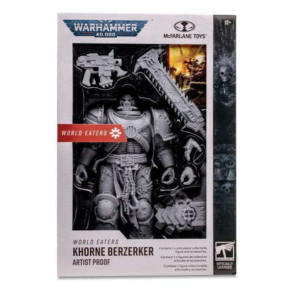 Колекційна фігурка McFarlane Toys Warhammer 40k Action Figure Chaos Space Marines (World Eater) (Artist Proof) 18 cm AF188 фото