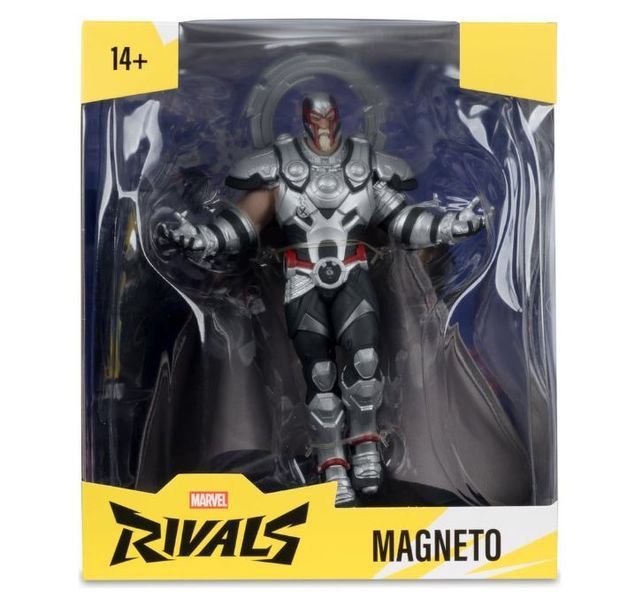 Коллекционная фигурка McFarlane Toys Marvel Rivals Collection &mdash; Magneto (Магнето) 20 см (Поврежденная упаковка) MCF14877WMS1DAP фото