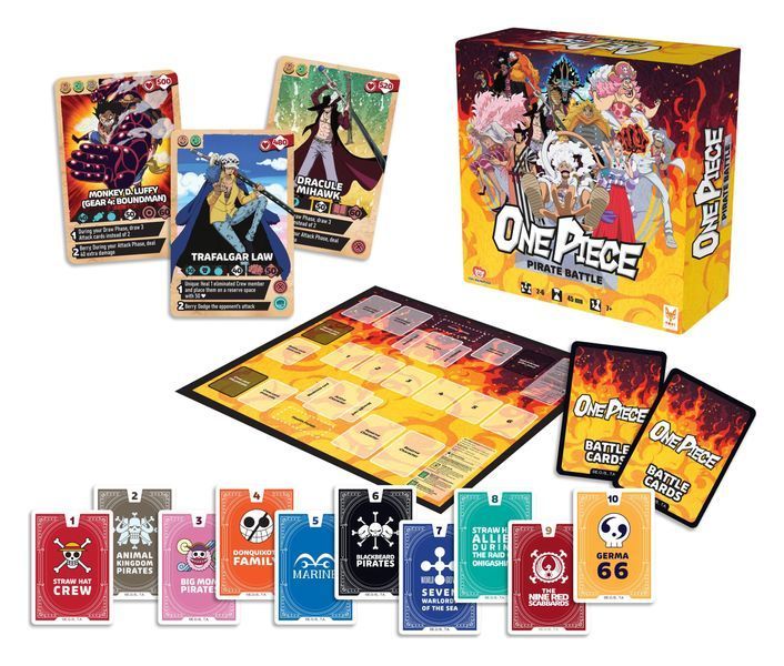 Настольная игра One Piece Board Game Pirate Battle English Version TOPI-OP-COM-EN-192001 фото