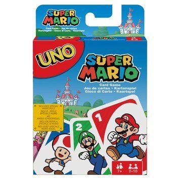 Настільна карткова гра Mattel UNO &mdash; Super Mario MATTDRD00 фото