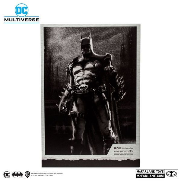 Колекційна фігурка Бетмен DC Multiverse Action Figure Batman by Todd McFarlane Sketch Edition (Gold Label) 18 см McFarlane Toys AF114 фото