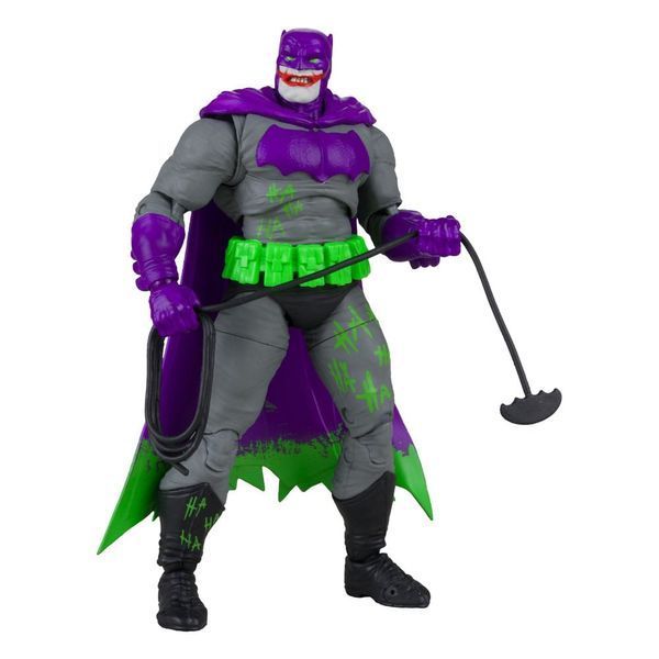 Коллекционная фигурка Бэтмен DC Multiverse Action Figure Batman (The Dark Knight Returns) (Jokerized) (Gold Label) McFarlane 18 cm AF155 фото