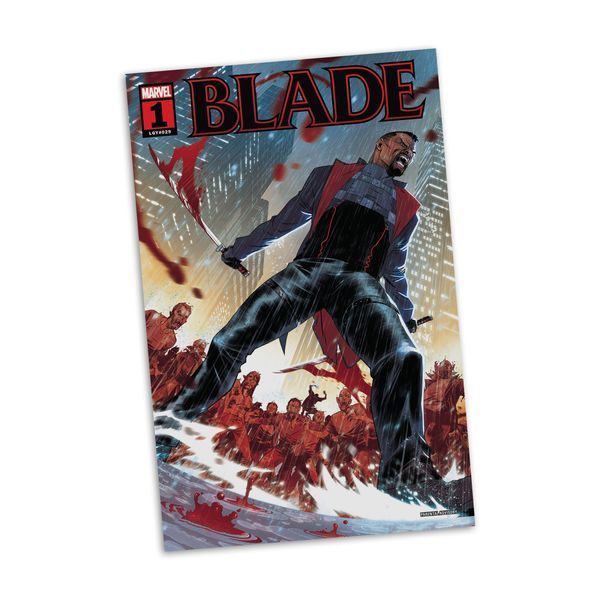 Колекційна статуетка McFarlane Toys Marvel Collection PVC Statue &mdash; Blade (Blade #1) 19 см MCF14848 фото