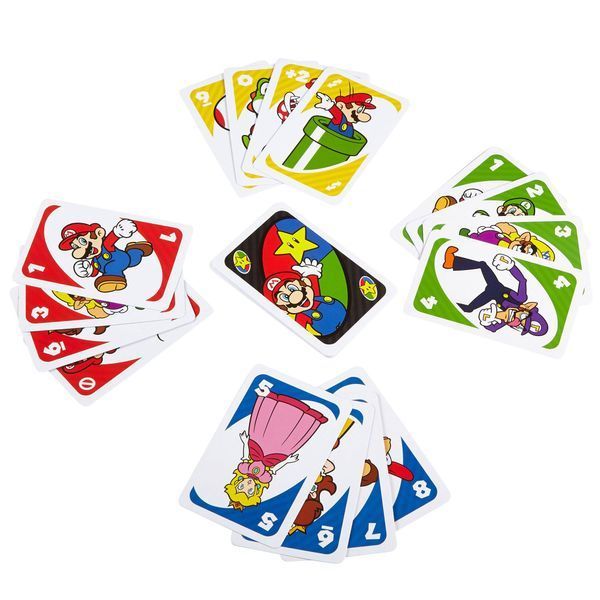 Настольная карточная игра Mattel UNO &mdash; Super Mario MATTDRD00 фото
