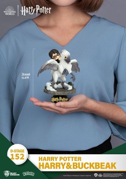 Колекційна фігурка Beast Kingdom Toys Harry Potter D-Stage PVC Diorama Harry & Buckbeak 16 cm AF317 фото