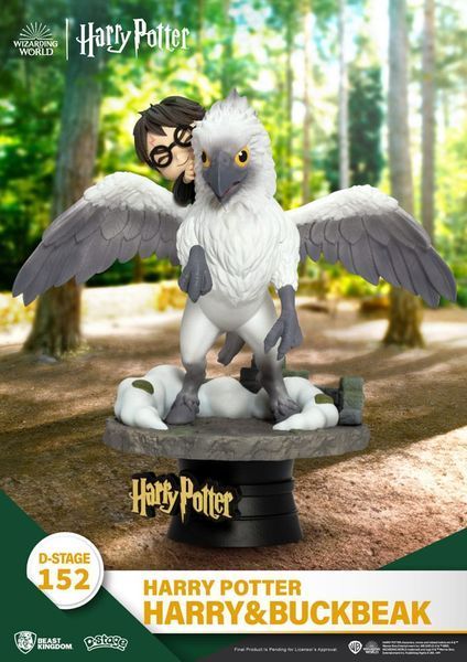 Колекційна фігурка Beast Kingdom Toys Harry Potter D-Stage PVC Diorama Harry & Buckbeak 16 cm AF317 фото