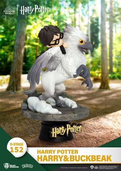 Колекційна фігурка Beast Kingdom Toys Harry Potter D-Stage PVC Diorama Harry & Buckbeak 16 cm AF317 фото