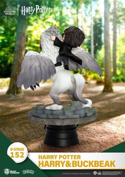 Колекційна фігурка Beast Kingdom Toys Harry Potter D-Stage PVC Diorama Harry & Buckbeak 16 cm AF317 фото