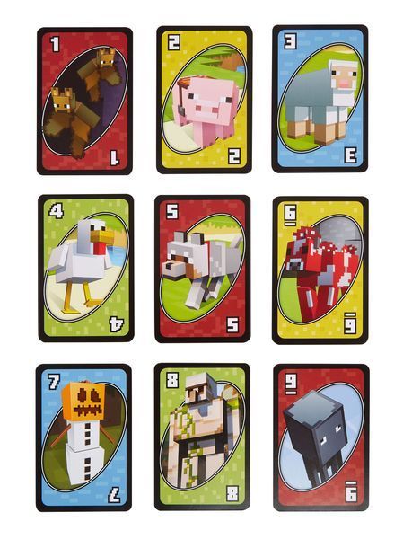 Настольная карточная игра Mattel UNO &mdash; Minecraft MATTFPD61 фото