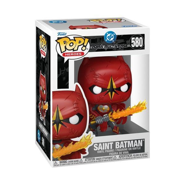 Колекційна фігурка Funko DC Dark Multiverse POP! Heroes Vinyl Figures Saint Batman 9 cm AF2240 фото