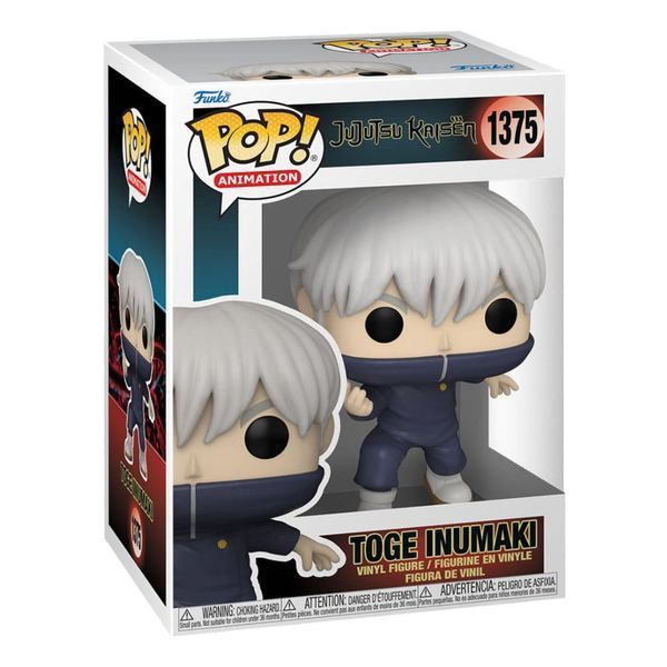 Колекційна фігурка Funko Jujutsu Kaisen POP! Animation Vinyl Figures Toge Inumaki 9 cm mf165 фото