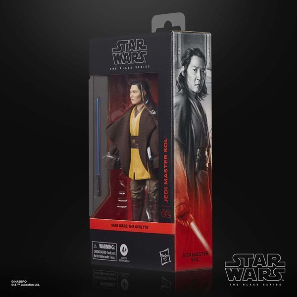 Колекційна фігурка Hasbro Star Wars: The Acolyte Black Series Action Figure Jedi Master Sol 15 cm AF9539 фото