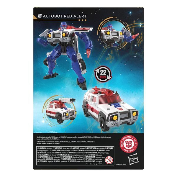 Екшн-фігурка Hasbro Transformers Age of the Primes Voyager Class Action Figure The Thirteen Autobot Red Alert 18 cm AF5331 фото