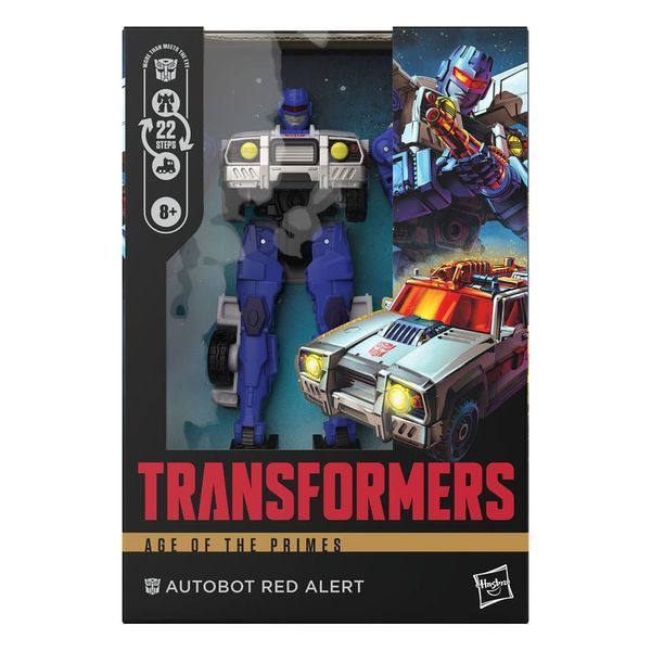 Екшн-фігурка Hasbro Transformers Age of the Primes Voyager Class Action Figure The Thirteen Autobot Red Alert 18 cm AF5331 фото