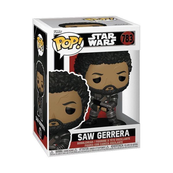 Коллекционная фигурка Funko Star Wars: Andor POP! TV Vinyl Figure Saw Gerrera 9 cm AF1652 фото