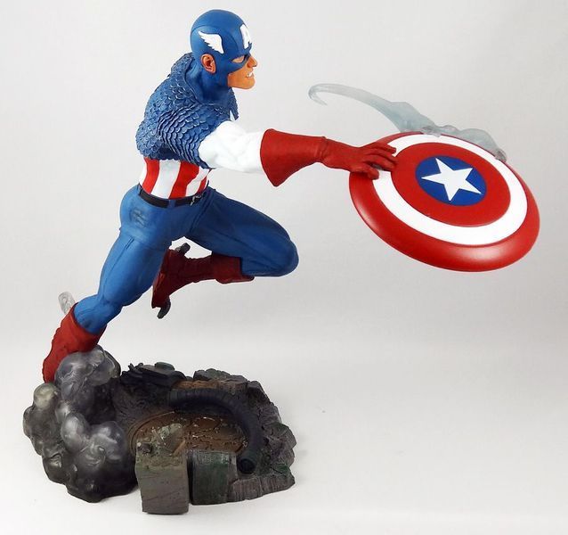 Статуя Марвел Капитан Америка Marvel Comic Gallery Vs. PVC Statue Captain America 25 cm stat111 фото