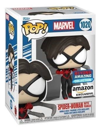Коллекционная фигурка Funko Marvel: Year of the Spider POP! Vinyl Figure Spider-Woman Mattie Franklin 9 cm AF356 фото