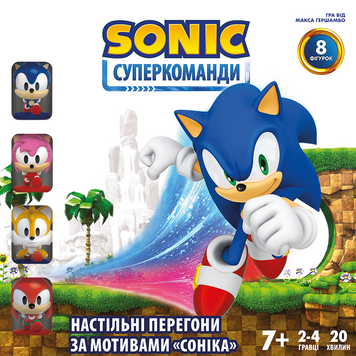 Настільна гра Сонік. Суперкоманди (Sonic Super Teams) 110 фото
