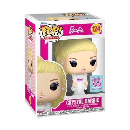 Коллекционная фигурка Funko Barbie POP! Retro Toys Vinyl Figure Crystal Barbie 9 cm AF275 фото