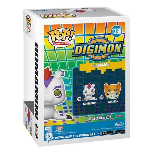 Коллекционная фигурка Funko Digimon POP! Animation Vinyl Figure Gomamon 9 cm mf167 фото