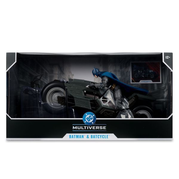 Колекційний набір McFarlane Toys DC Multiverse &mdash; Batman & Batcycle (The Flash Movie) MCF17477 фото