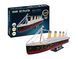 3D Пазл RMS Revell Titanic - LED Edition с подсветкой ЛЕД  puzz11 фото 1
