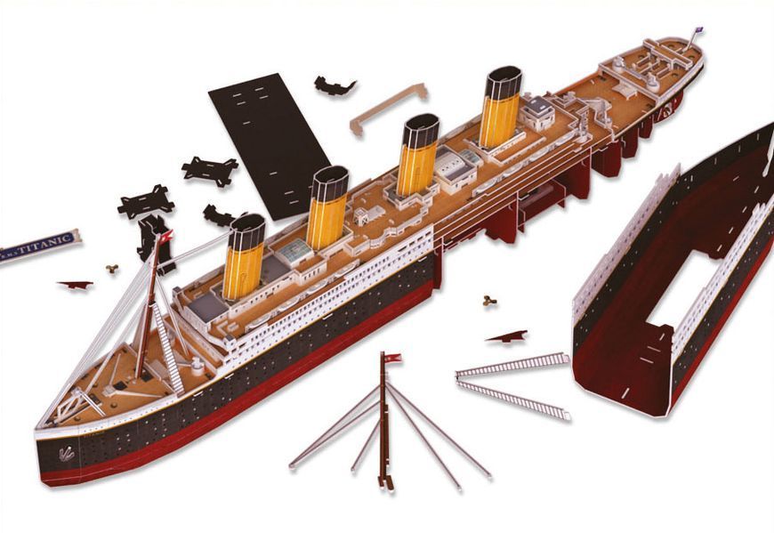 3D Пазл RMS Revell Titanic - LED Edition с подсветкой ЛЕД  puzz11 фото