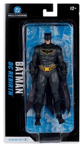 Колекційна фігурка McFarlane Toys DC Multiverse Action Figure &mdash; Batman (DC Rebirth) 18 см MCF18046 фото