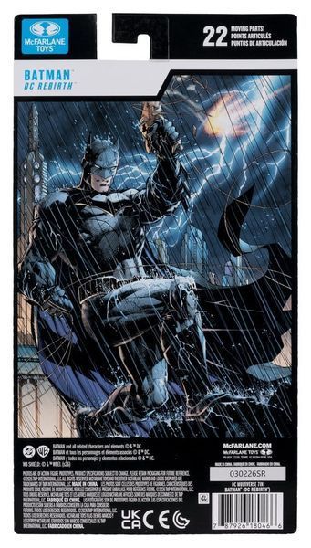 Колекційна фігурка McFarlane Toys DC Multiverse Action Figure &mdash; Batman (DC Rebirth) 18 см MCF18046 фото