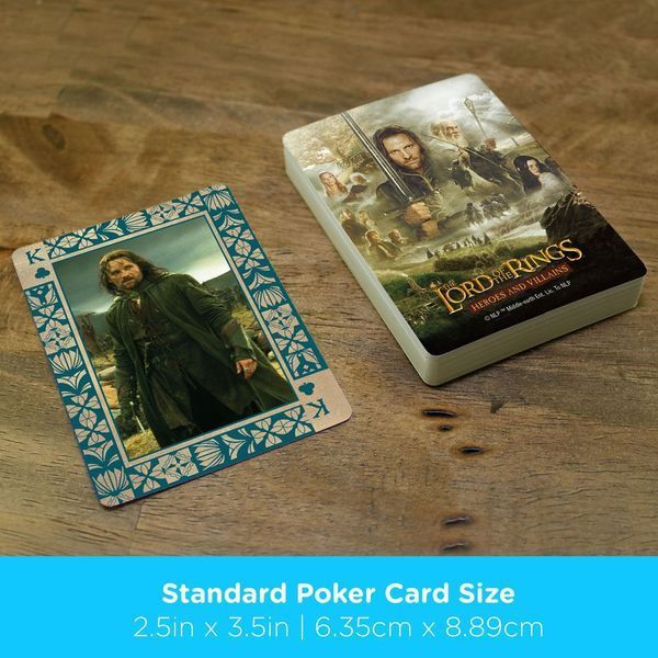 Гральні карти Володар Перснів Lord of the Rings Playing Cards Heroes and Villains pc004 фото