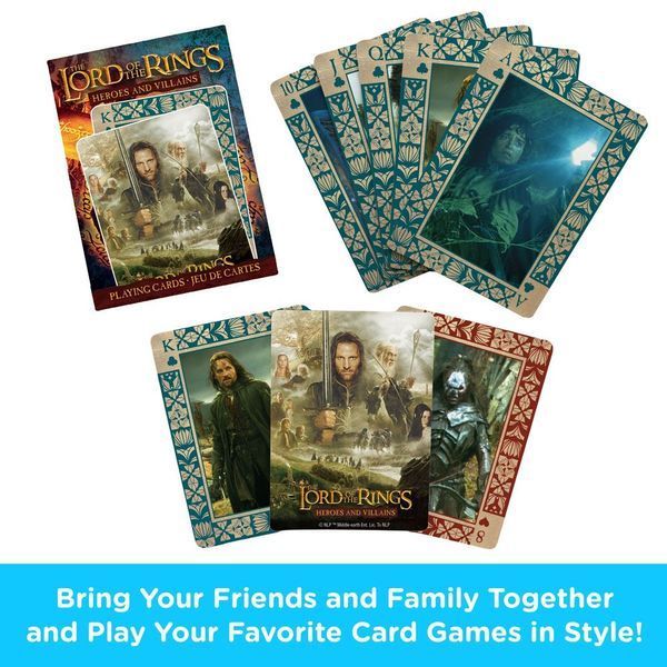 Гральні карти Володар Перснів Lord of the Rings Playing Cards Heroes and Villains pc004 фото