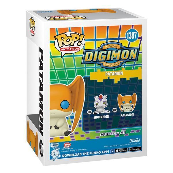 Колекційна фігурка Funko Digimon POP! Animation Vinyl Figure Patamon 9 cm mf168 фото