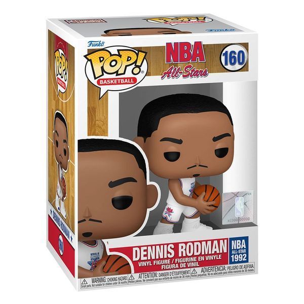 Коллекционная фигурка Funko NBA Legends POP! Sports Vinyl Figure Dennis Rodman (1992) 9 cm mf143 фото