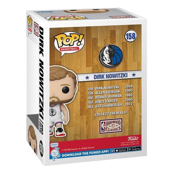 Колекційна міні-фігурка NBA Legends POP! Sports Vinyl Figure Dirk Nowitzki (2019) 9 cm mf120 фото