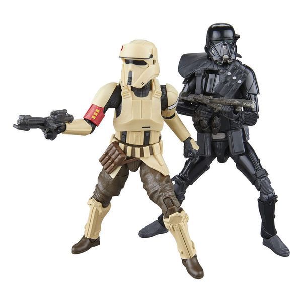 Набір колекційних фігурок Hasbro Star Wars: Rogue One Black Series Action Figure 2-Pack Shoretrooper & Death Trooper 15 cm AF3164 фото