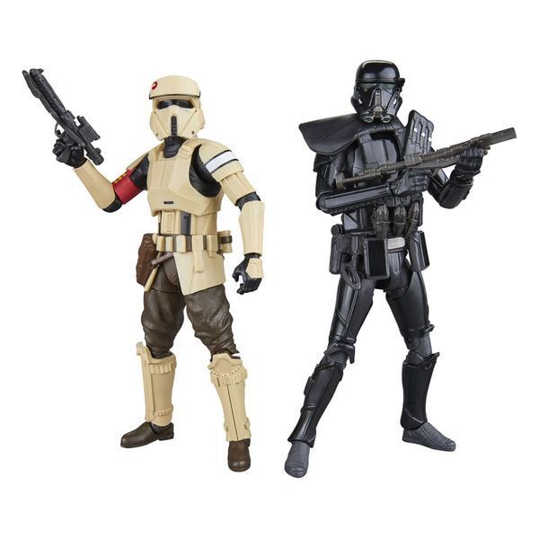 Набір колекційних фігурок Hasbro Star Wars: Rogue One Black Series Action Figure 2-Pack Shoretrooper & Death Trooper 15 cm AF3164 фото