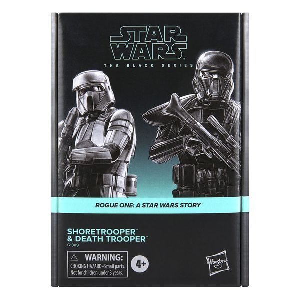 Набір колекційних фігурок Hasbro Star Wars: Rogue One Black Series Action Figure 2-Pack Shoretrooper & Death Trooper 15 cm AF3164 фото