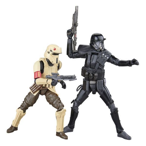 Набір колекційних фігурок Hasbro Star Wars: Rogue One Black Series Action Figure 2-Pack Shoretrooper & Death Trooper 15 cm AF3164 фото