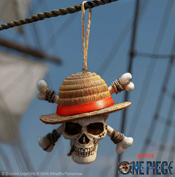 Декоративна підвісна прикраса One Piece Luffy Jolly Roger, 8.4 см B7358A26 фото