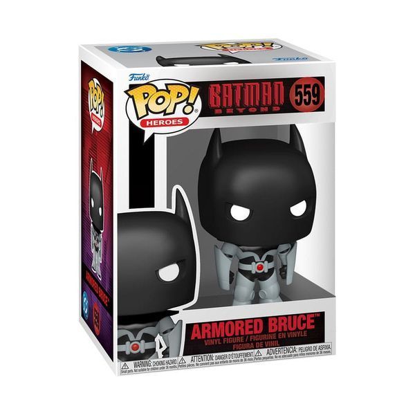 Колекційна фігурка Funko Batman Beyond POP! Heroes Vinyl Armored Bruce 9 cm AF4039 фото