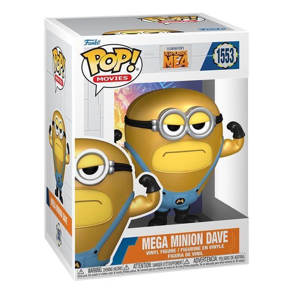 Колекційна фігурка Funko Despicable Me 4 POP! Movies Vinyl Figure Super Dave 9 cm AF358 фото