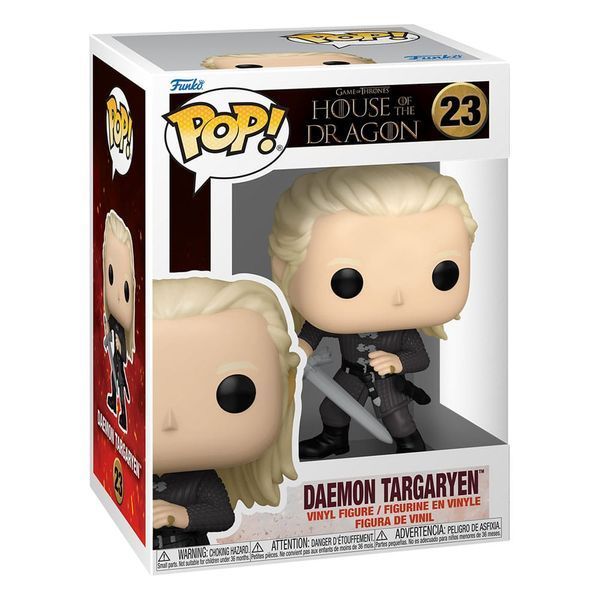 Колекційна фігурка Funko House of the Dragon POP! TV Vinyl Figure Daemon Targaryen 9 cm AF4643 фото